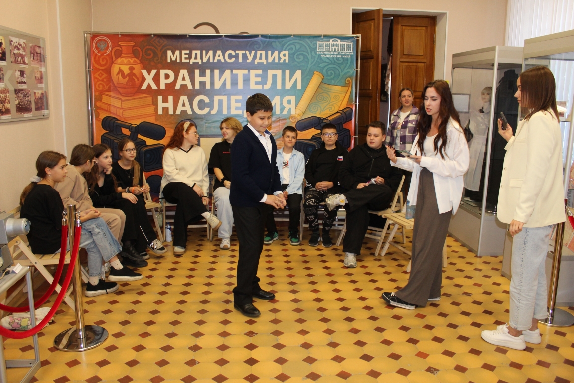 Занятие «Обучение актёрскому мастерству, режиссуре и информационной компетенции»