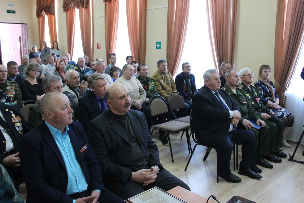 Встреча "Прошедшие огонь войны"